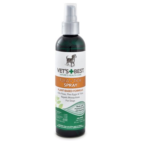 Vet's Best Flea & Tick Spray for Dogs (Best Product To Kill Fleas On Dogs)