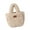 Beige, variant on Women Bag Autumn Winter Crossbody Bag Plush Shoulder Bag Top Handle Handbag Korean Styles Messengers Bag for Daily