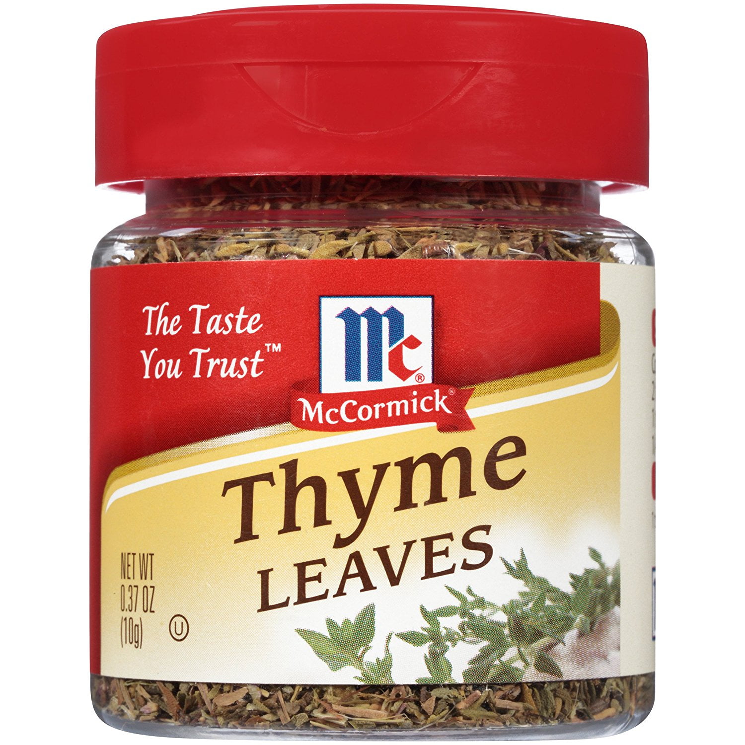 McCormick Thyme Leaves, 0.37 OZ (Pack of 2)