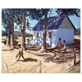 thumbnail image 1 of Great BIG Canvas | Rolled Andrew Macara Poster Print entitled Little white house, Karoo, South Africa, 1 of 4