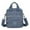 Grey, variant on ZTTD Multifunctional Casual Crossbody Bag Women Waterproof Casual Crossbody Bag Adjustable Shoulder Strap A