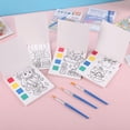 thumbnail image 2 of Cuaderno de acuarela para fiesta de muñecas de huevo hecho a mano para niños, cuaderno de acuarela, cuaderno de dibujo para niños, cuaderno de dibujo de Sanrio, 2 of 4