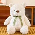 thumbnail image 2 of Muñeco de peluche con forma de oso de peluche de 30 cm, color crema con cinta, 2 of 2