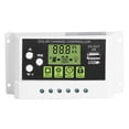 thumbnail image 1 of Regulador de carga solar inteligente PWM Pantalla LCD Salida USB 12V 24V 10A (KYZ-20A), 1 of 8