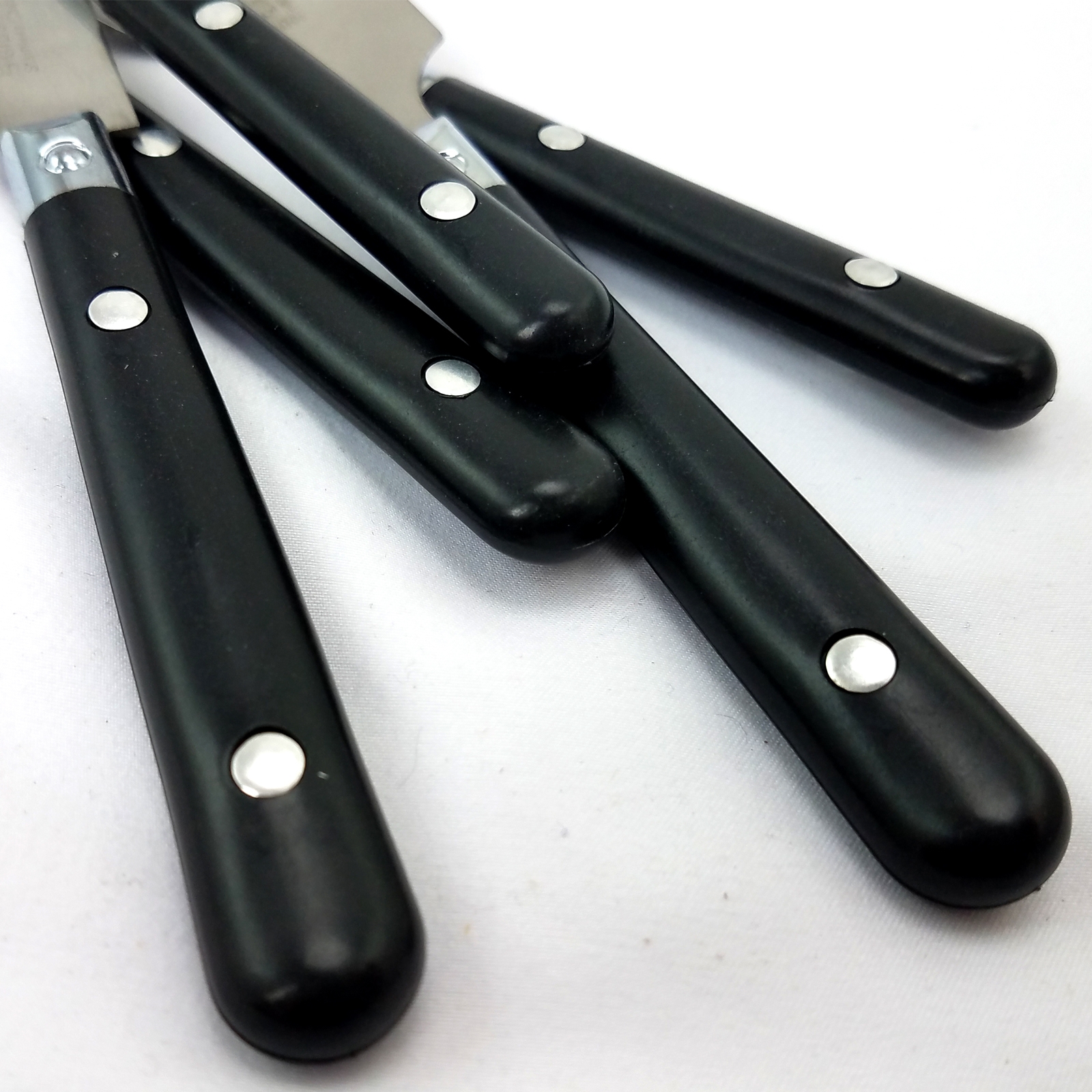 Gibson Casual Living 58 Piece Flatware Set in Black