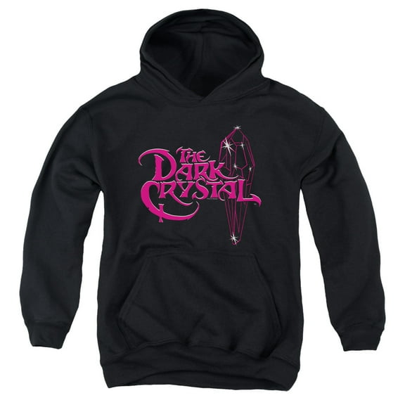 Dark Crystal/Bright Logo Youth Pullover Hoodie Sweatshirt Black