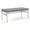 Gray Flannel, variant on Avon Reception Waiting 2 Seat Bench 550 LB Capacity / Silver Steel / Blue
