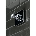 thumbnail image 3 of Kingston Brass KS3041BEX 3-Way Diverter Valve with Trim Kit, Polished Chrome, 3 of 5
