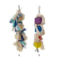 thumbnail image 3 of Bloques de Juguete para masticar loros YONGSHENG hebras de nudo de cuerda 2 uds, 3 of 5