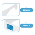 thumbnail image 3 of BESTYASH 80Ud Accesorios Para Cine En Casa Gafas 3D De Con Lentes Anaglyph Rojo Y, 3 of 6