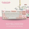 thumbnail image 3 of Teclado mecánico DROP Expression Keyblossom TKL rosa, 3 of 9