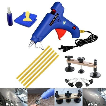 Paintless Dent Removal Tools Pops a Dent Puller Car Dent Remover Hot Melt Glue Gun Pro Glue Sticks for Auto Body Dent