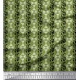 thumbnail image 1 of Soimoi Georgette Viscose Fabric Geometric Block Decor Fabric Printed Yard 42 Inch Wide, 1 of 3