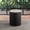 Black, variant on Albany Living 18" Marble Top Wooden Round End Table in Brown