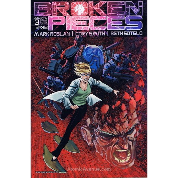 Broken Pieces (Vol. 1) #3A VF ; Aspen Comic Book