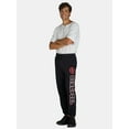 thumbnail image 2 of Deadpool Men's & Men's Big & Tall Stroke Logo Graphic Joggers, 31.5" Inseam, Sizes XS-3XL, 2 of 5
