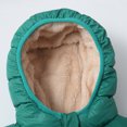 thumbnail image 3 of Children Kids Winter Warm Hooded Coats Baby Boys Girls Thick Jackets Plus Velvet Coat Toddler Solid Cotton Outerwear for 2-7T, 3 of 8