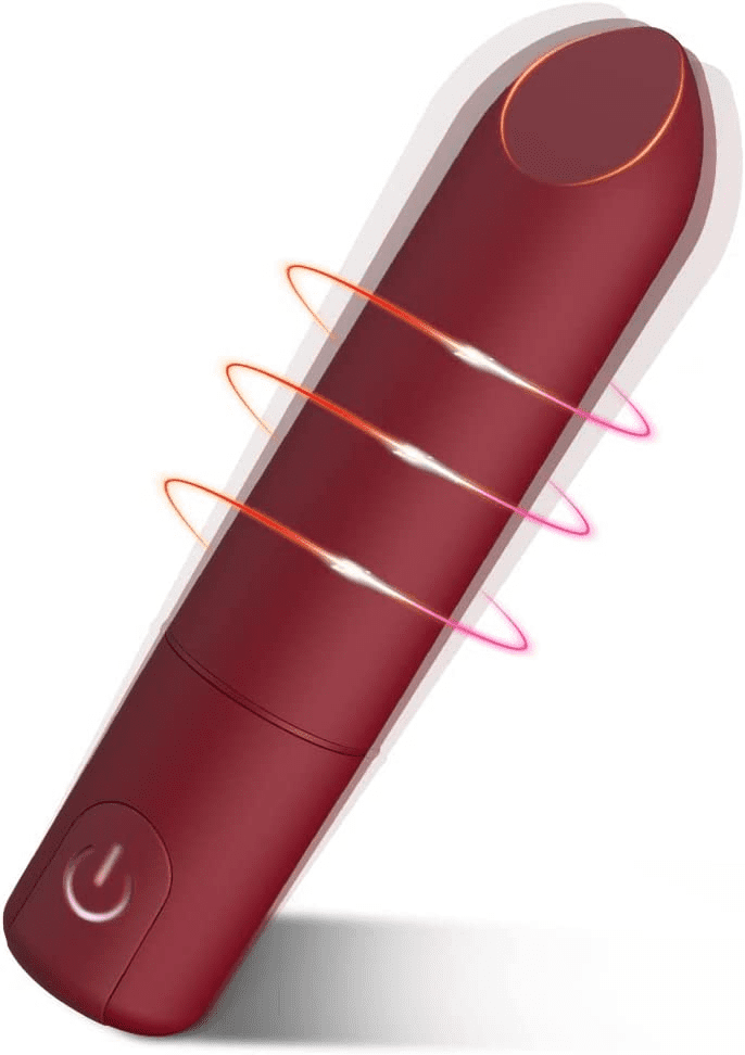 Areskey Bullet Vibrator With Angled Tip For Precision Clitoral Stimulation Discreet