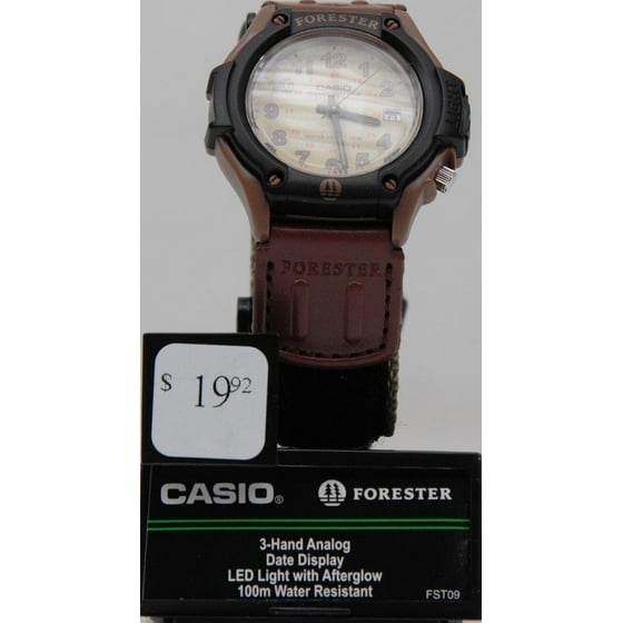 casio forester strap