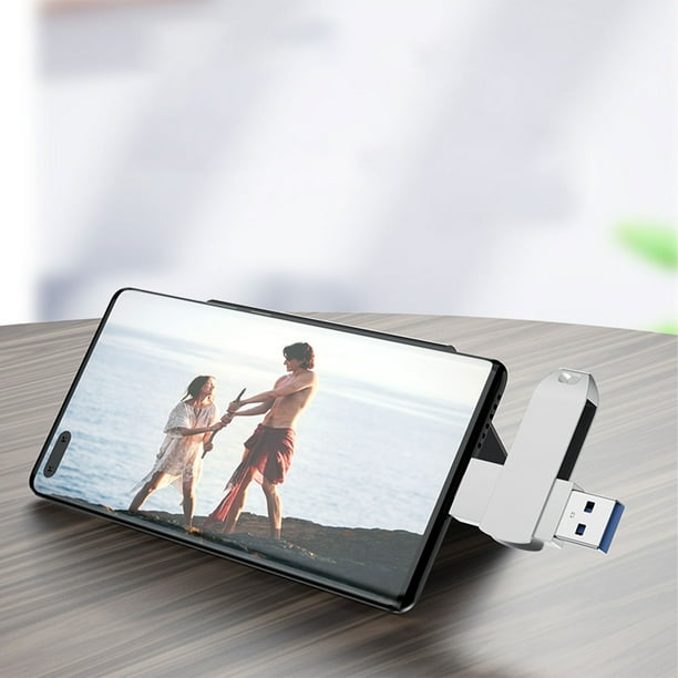 Computadoras y Accesorios, Teclados de Computadora, Memoria USB 64GB Tipo C Ambos 2.1 Tech - Unidad 2 en 1 Memoria USB de Alta Velocidad Lectura y Escritura para Smartphone Computadora Disco Flash USB