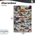 thumbnail image 4 of Stupell Industries Modern Shoe Time Urban Styles Canvas Art, 30 x 45, by Ray Powers, 4 of 8