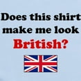 thumbnail image 2 of CafePress - Make Me Look British Infant Bodysuit - Baby Light Bodysuit, Size Newborn - 24 Months, 2 of 4