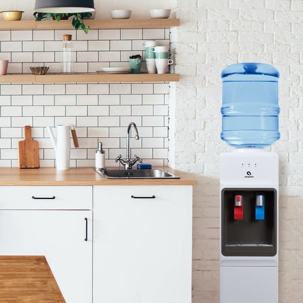 A1 Top Loading Water Cooler, White