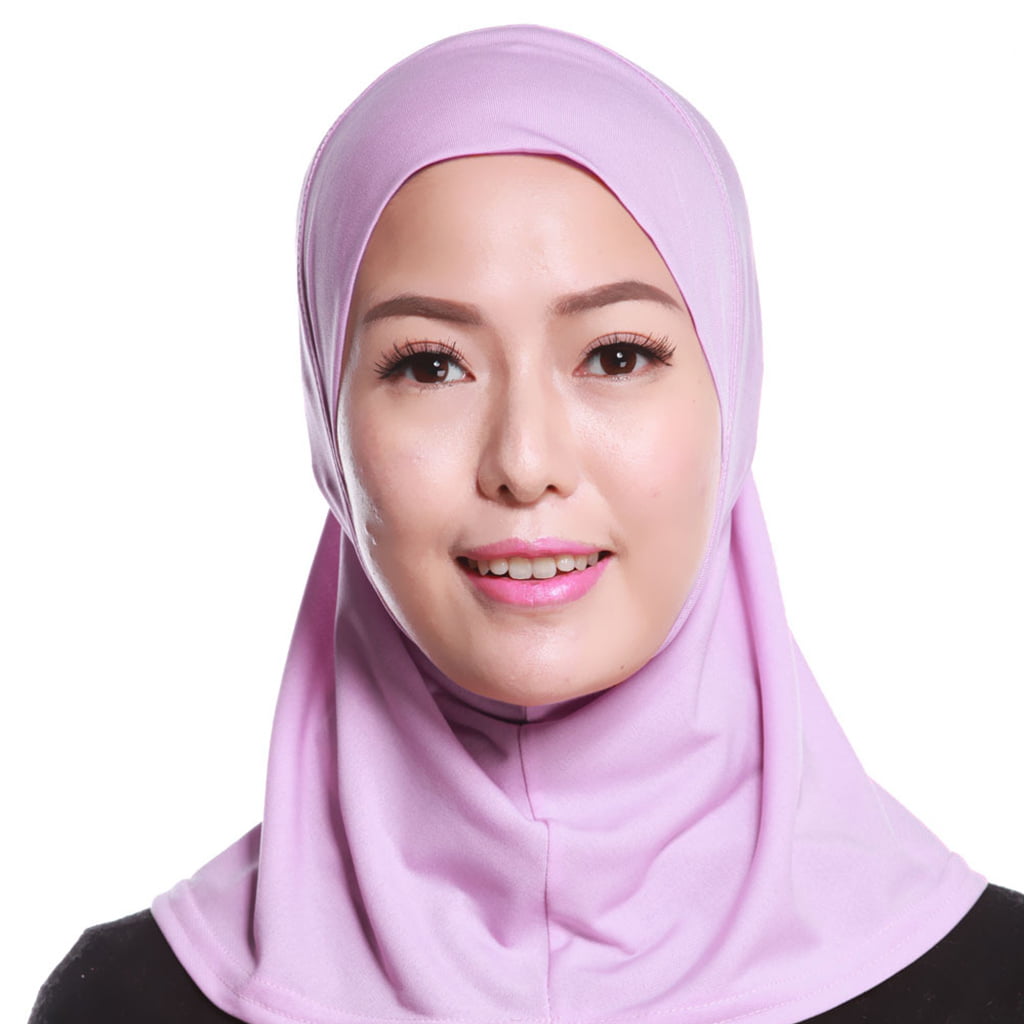 Muslim Cotton Inner Hijab Caps Islamic Scarf Hats Arab Shawls Headwear 