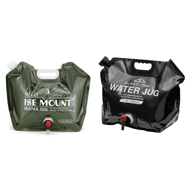 Botella Congelable Plegable Del Cubo 7.5L Con La para Los Al Aire Libre