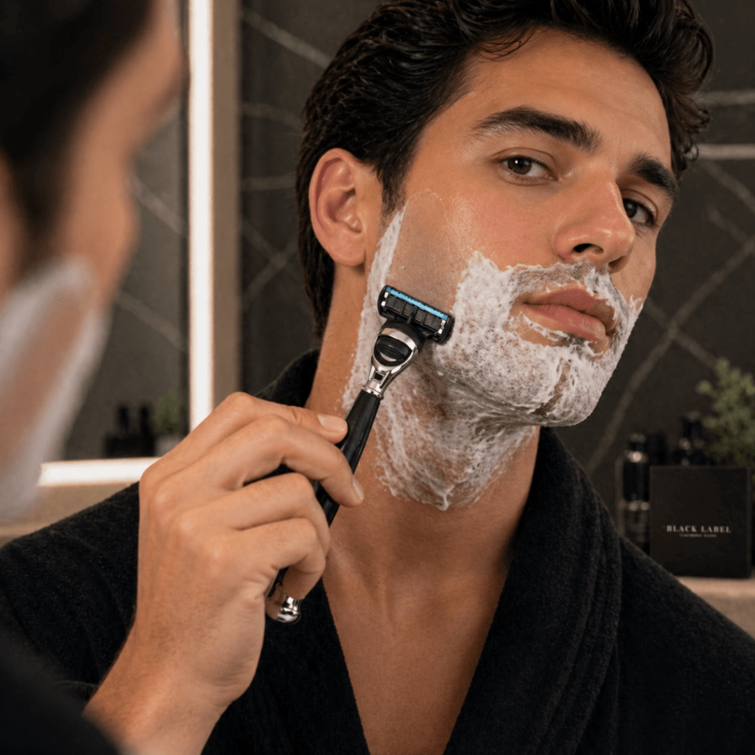 Black Label Cartridge Razor by Shave Essentials