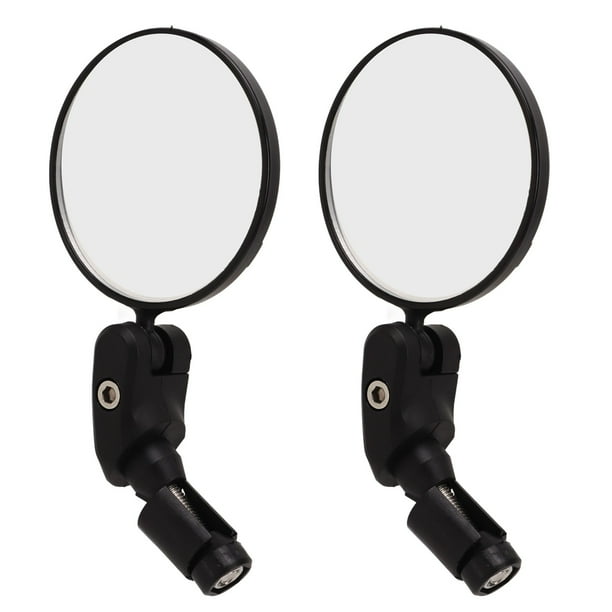 Espejo retrovisor de bicicleta Jadeshay 1 par de espejos retrovisores plegables convexos