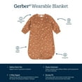 thumbnail image 6 of Gerber Baby Neutral Long Sleeve Wearable Blanket, Size 0-6 Months, 6 of 8