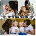 thumbnail image 6 of Novelty Place New Parent Decision Coin Toys – Funny Pregnancy Gifts for New Mom and Dad, Double-Sided Novelty Toys for First-Time Parents Couples, 6 of 7