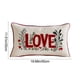 thumbnail image 3 of Funda de almohada bordada con corazón para el Día de San Valentín | Funda de cojín decorativa | Funda de cojín de poliéster para sofá y dormitorio, 3 of 7