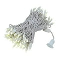 thumbnail image 1 of Novelty Lights 50 Light LED Twinkle Christmas LED Mini Light Set, Outdoor Curtain Fairy Wedding String Lights, Non-Connectable, Warm White, White White, 50 Feet, 1 of 5