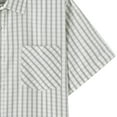 thumbnail image 6 of Gfyviroh Mens Dress Shirts Short Sleeve Plaid Turn-down Collar Shirts with Pocket Casual Button Down Tops, 6 of 6