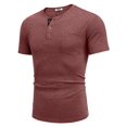 thumbnail image 5 of COOFANDY Men's Waffle Knit Polo Shirt and Shorts Set 2 Pieces Outfits Summer Suit Casual Tracksuit with Pockets, 5 of 7