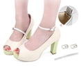thumbnail image 2 of MYG 1Pair Detachable Shoe Heels Buckle Belt Removable Ankle Strap Pumps Decors, 2 of 8