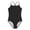 Black, variant on Tween Swim Suit Black 1 Piece Swimsuit Teens Sleeveless Rash Guard Great for Beach Beach Swimwear 10-12 Years
