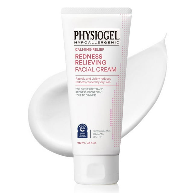Crema Facial Physiogel Calmante Relieve Rojo con Ceramida para Piel Sensible y Seca
