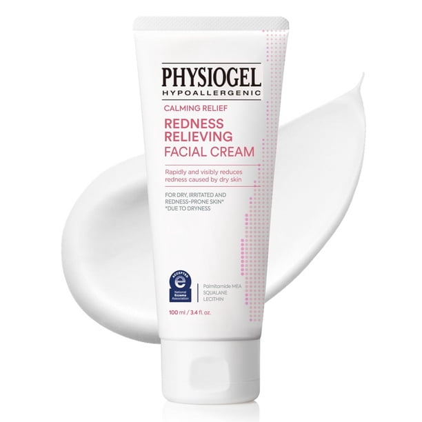 Crema Facial Physiogel Calmante Relieve Rojo con Ceramida para Piel Sensible y Seca