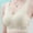 White, variant on Lovskoo Women's Bra Breathable Plus Size Back Seamless Sports Bra Comfort Everyday Bra Green