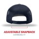 thumbnail image 4 of Gorra de Béisbol R RICHARDSON 112 Trucker Ajustable Gris Marino, 4 of 7
