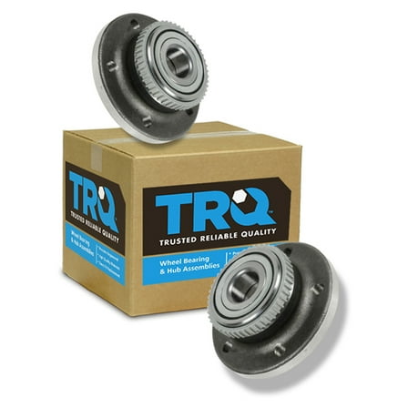 TRQ Rear Wheel Bearing Hub Assembly Pair Set Of 2 For Volvo 850 V70 C70 S70 BHA53717