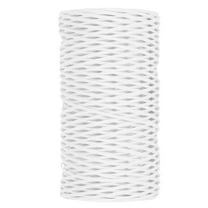 Mobutofu Anti-Wear Crafts Rope White 1 Roll 50M Diameter 1Mm For Basket Weaving