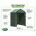 thumbnail image 6 of Scotts Garden Shed 4 X 4 X 6’ Green Peak, 6 of 8