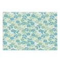 thumbnail image 1 of Flower Cutting Board, Flowers Leaves Vintage Style Classic Nostalgia Summertime Art, Decorative Tempered Glass Cutting and Serving Board, Large Size, Almond Green Pale Yellow, by Ambesonne, 1 of 1