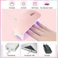 thumbnail image 3 of Mano de práctica de uñas para uñas acrílicas, kits de entrenamiento de práctica de manos de uñas flexibles, mano de goma para uñas postizas para practicar uñas postizas con taladro de uñas, lámpara se, 3 of 5