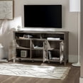 thumbnail image 4 of Woven Paths Farmhouse TV Stand For TVs up to 56", Grey Wash, 4 of 13