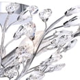 thumbnail image 5 of CWI Lighting Ivy 6 Light Transitional Metal Flush Mount in Chrome, 5 of 5